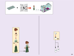 LEGO 41148 instructions page 129 – build guide