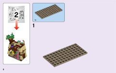 LEGO 41149 instructions page 2 – build guide
