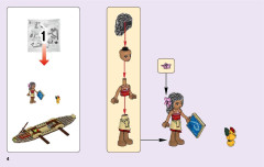 LEGO 41150 instructions page 4 – build guide