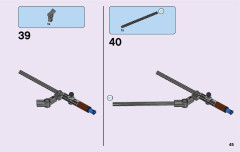 LEGO 41150 instructions page 45 – build guide
