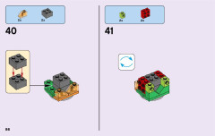 LEGO 41150 instructions page 86 – build guide