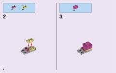LEGO 41151 instructions page 8 – build guide