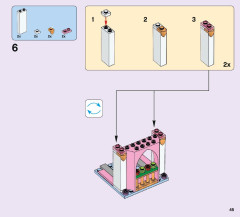 LEGO 41152 instructions page 45 – build guide