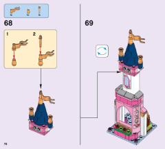 LEGO 41152 instructions page 72 – build guide