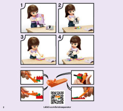 LEGO 41153 instructions page 2 – build guide