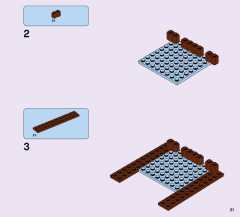 LEGO 41153 instructions page 21 – build guide