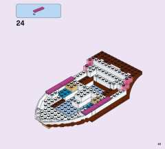 LEGO 41153 instructions page 43 – build guide