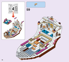 LEGO 41153 instructions page 74 – build guide