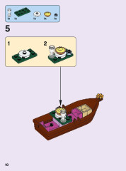 LEGO 41155 instructions page 10 – build guide