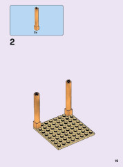 LEGO 41155 instructions page 19 – build guide