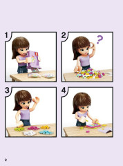 LEGO 41155 instructions page 2 – build guide