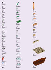 LEGO 41155 instructions page 42 – build guide