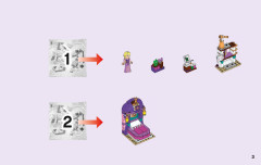 LEGO 41156 instructions page 3 – build guide