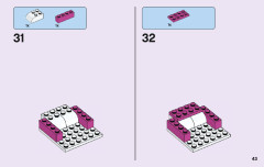LEGO 41156 instructions page 43 – build guide