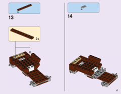 LEGO 41157 instructions page 17 – build guide
