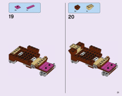 LEGO 41157 instructions page 21 – build guide