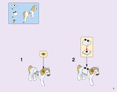 LEGO 41157 instructions page 5 – build guide