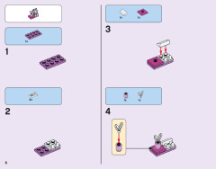 LEGO 41157 instructions page 6 – build guide