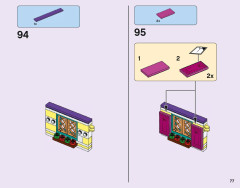 LEGO 41157 instructions page 77 – build guide