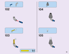 LEGO 41157 instructions page 83 – build guide