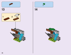 LEGO 41157 instructions page 98 – build guide