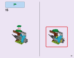 LEGO 41157 instructions page 99 – build guide