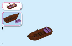 LEGO 41160 instructions page 8 – build guide