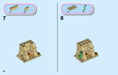 LEGO 41161 instructions page 10 – build guide