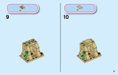 LEGO 41161 instructions page 11 – build guide