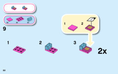 LEGO 41161 instructions page 22 – build guide
