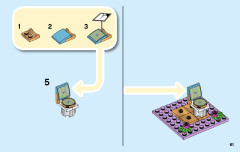 LEGO 41161 instructions page 61 – build guide