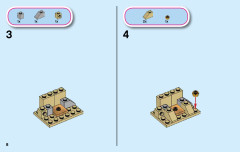 LEGO 41161 instructions page 8 – build guide