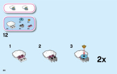 LEGO 41162 instructions page 20 – build guide