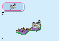 LEGO 41163 instructions page 8 – build guide