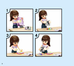 LEGO 41164 instructions page 2 – build guide