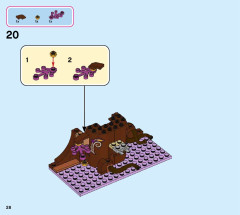 LEGO 41164 instructions page 28 – build guide