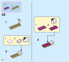 LEGO 41164 instructions page 38 – build guide