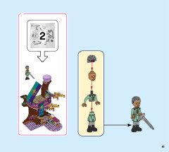 LEGO 41164 instructions page 41 – build guide