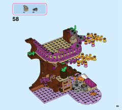 LEGO 41164 instructions page 65 – build guide