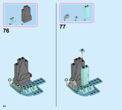 LEGO 41164 instructions page 82 – build guide