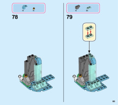 LEGO 41164 instructions page 83 – build guide