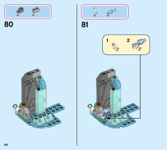LEGO 41164 instructions page 84 – build guide