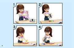 LEGO 41165 instructions page 2 – build guide