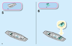 LEGO 41165 instructions page 8 – build guide