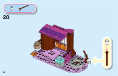 LEGO 41166 instructions page 62 – build guide