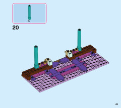 LEGO 41167 instructions page 43 – build guide
