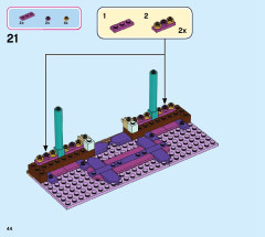 LEGO 41167 instructions page 44 – build guide