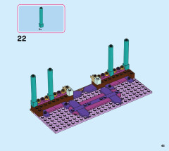 LEGO 41167 instructions page 45 – build guide