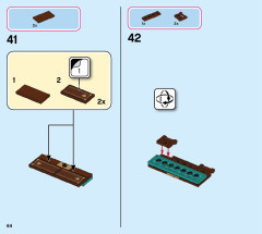 LEGO 41167 instructions page 64 – build guide