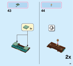 LEGO 41167 instructions page 65 – build guide